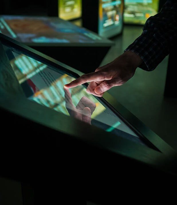 Display Touchscreen Museum